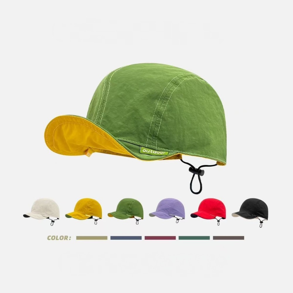 Outdoor Sport Hat Classic - Casquette unisexe à bord court avec