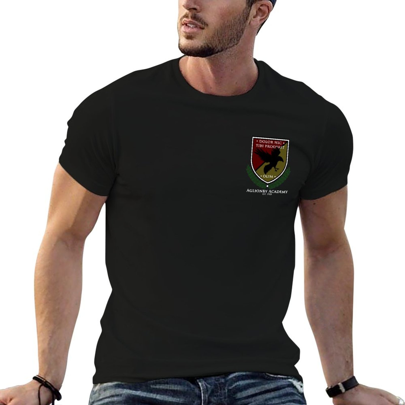Academy Sports Outdoor - Uniforme scolaire Aglionby Academy, T-shirt multicolore
