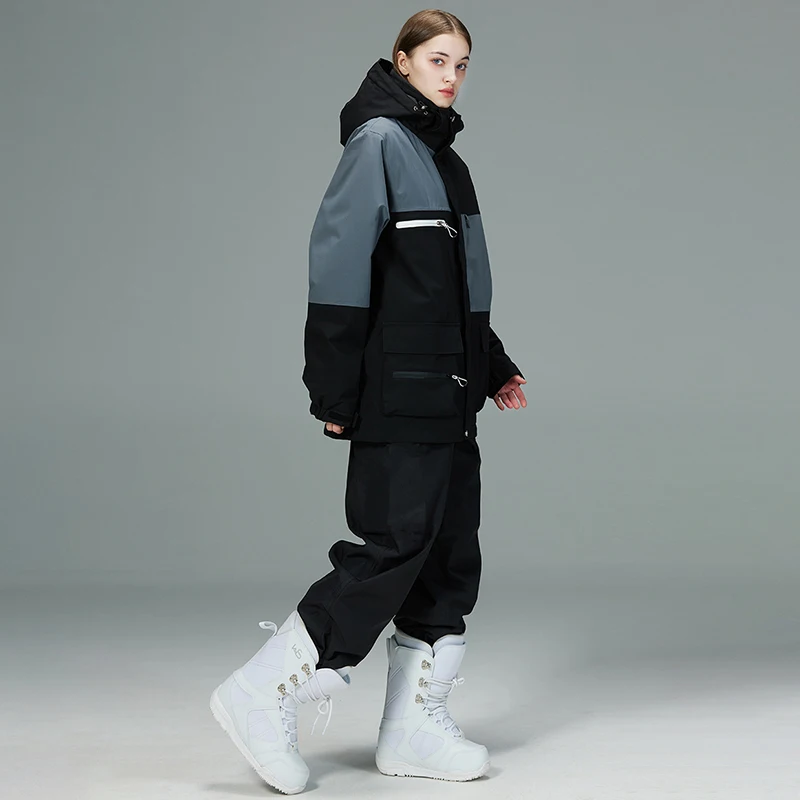 Outdoor Sport Waterproof Pants - Veste à capuche et pantalon coupe-vent