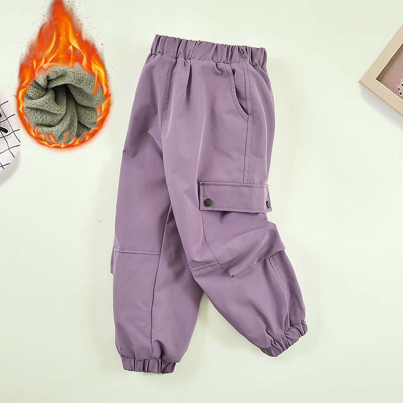 Outdoor Sport Waterproof Pants - Pantalons polaires pour adolescentes de 3