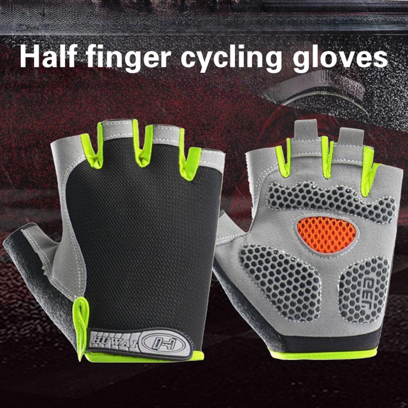 Outdoor Sport Gloves - Gants de cyclisme demi-doigts antidérapants et