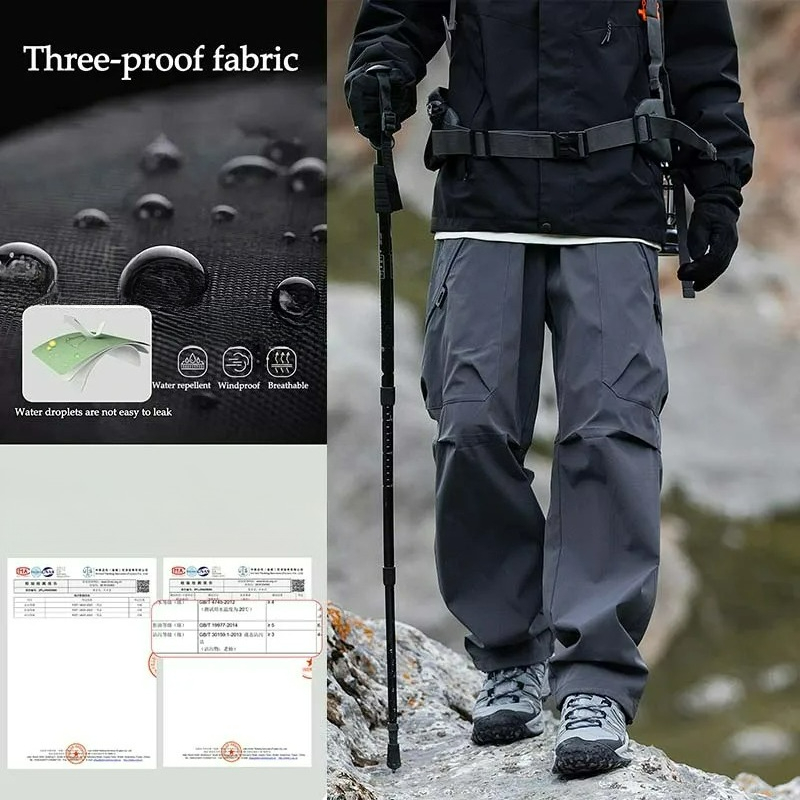 Pantalon de randonnée pour hom - Outdoor Sport Waterproof Pants avis et prix