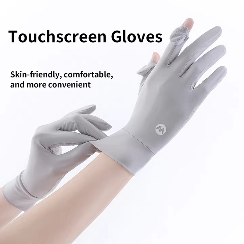 Gants respirants en soie glacé - Outdoor Sport Gloves avis et prix