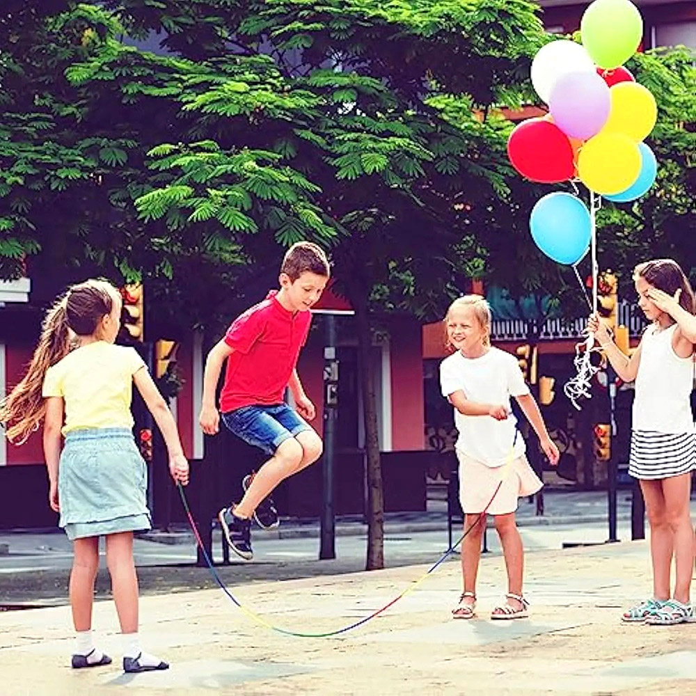 Corde à sauter longue arc-en-c - Speed Skipping Rope avis et prix